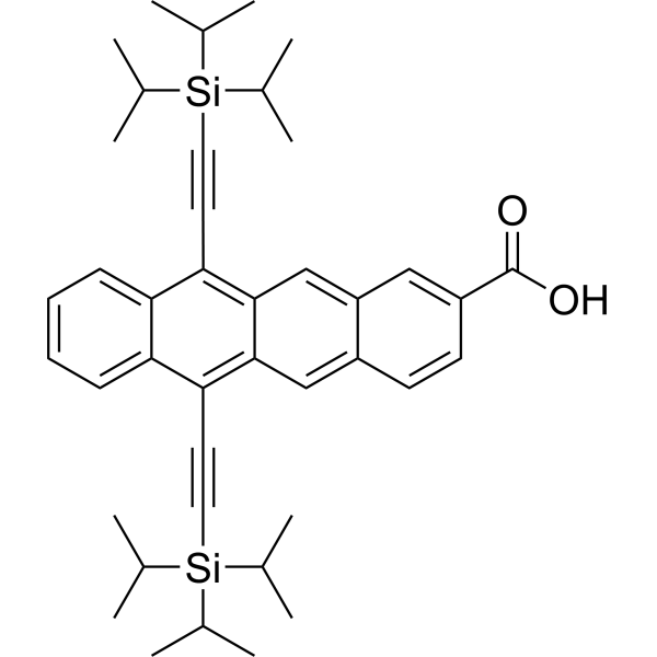 6,11-Bis((triisopropylsilyl)ethynyl)tetracene-2-carboxylic acid|CS-1638923