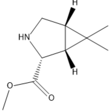 rel-Methyl (1R,2R,5S)-6,6-dimethyl-3-azabicyclo[3.1.0]hexane-2-carboxylate|CS-1639015