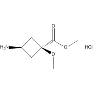 cis-Methyl 3-amino-1-methoxycyclobutanecarboxylate hydrochloride|CS-1639019