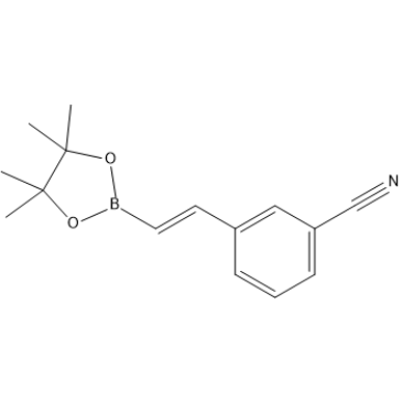 3-(2-(4,4,5,5-Tetramethyl-1,3,2-dioxaborolan-2-yl)vinyl)benzonitrile|CS-1639021