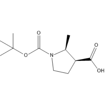 rel-(2S,3S)-1-(tert-Butoxycarbonyl)-2-methylpyrrolidine-3-carboxylic acid|CS-1639024