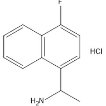 1-(4-Fluoronaphthalen-1-yl)ethan-1-amine hydrochloride|CS-1639060