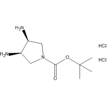 rel-tert-Butyl (3R,4S)-3,4-diaminopyrrolidine-1-carboxylate dihydrochloride|CS-1639075