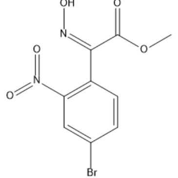 Methyl (Z)-2-(4-bromo-2-nitrophenyl)-2-(hydroxyimino)acetate|CS-1639077