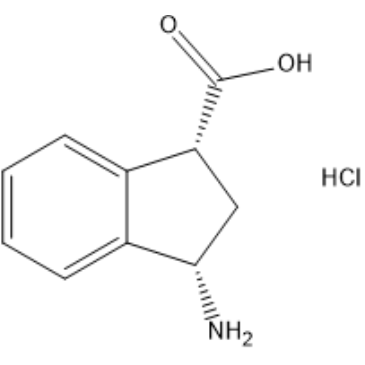 rel-(1R,3S)-3-Amino-2,3-dihydro-1H-indene-1-carboxylic acid hydrochloride|CS-1639174