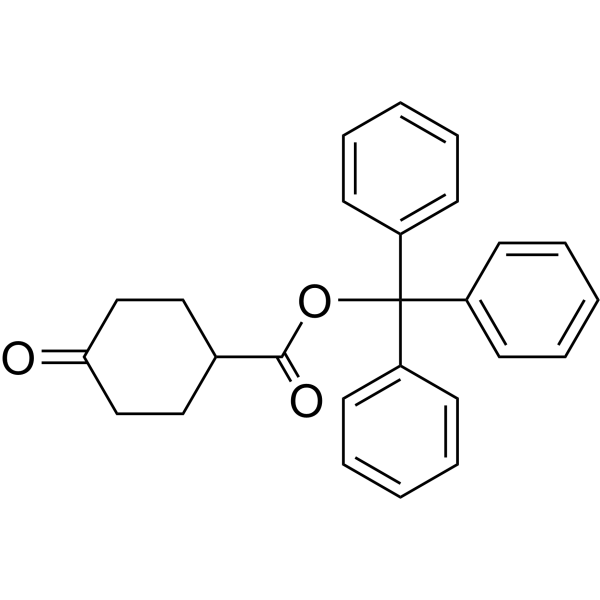 Trityl 4-oxocyclohexane-1-carboxylate|CS-1639187