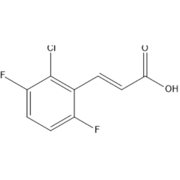 (E)-3-(2-Chloro-3,6-difluorophenyl)acrylic acid|CS-1639249