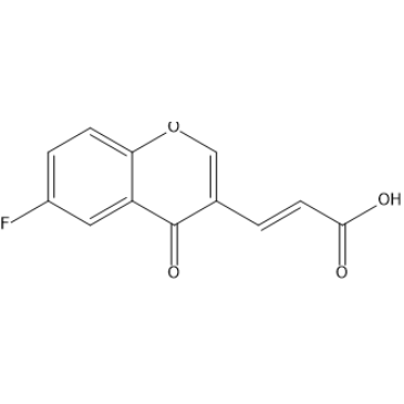 3-(6-Fluoro-4-oxo-4H-chromen-3-yl)acrylic acid|CS-1639258