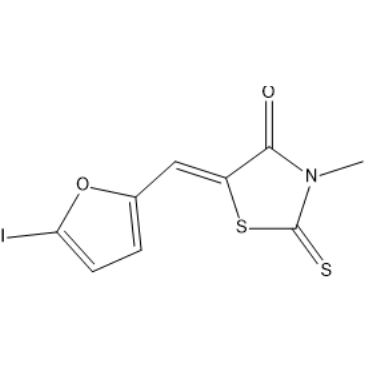 5-((5-Iodofuran-2-yl)methylene)-3-methyl-2-thioxothiazolidin-4-one|CS-1639260