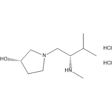 (S)-1-((S)-3-Methyl-2-(methylamino)butyl)pyrrolidin-3-ol dihydrochloride|CS-1639270