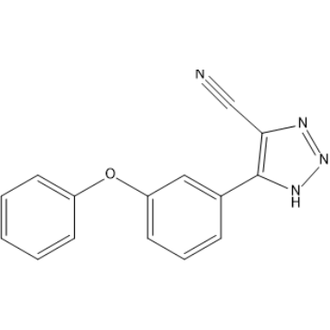 5-(3-Phenoxyphenyl)-1H-1,2,3-triazole-4-carbonitrile|CS-1639278