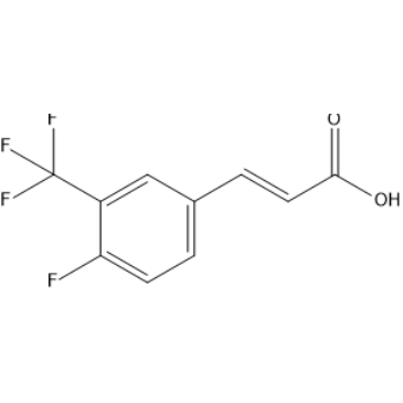 (E)-3-(4-Fluoro-3-(trifluoromethyl)phenyl)acrylic acid|CS-1639298