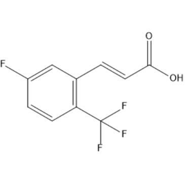 (E)-3-(5-Fluoro-2-(trifluoromethyl)phenyl)acrylic acid|CS-1639303
