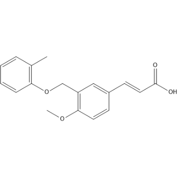 (E)-3-(4-Methoxy-3-((O-tolyloxy)methyl)phenyl)acrylic acid|CS-1639319