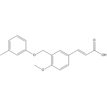 (E)-3-(4-Methoxy-3-((m-tolyloxy)methyl)phenyl)acrylic acid|CS-1639320