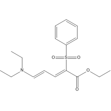 Ethyl 5-(diethylamino)-2-(phenylsulfonyl)penta-2,4-dienoate|CS-1639332