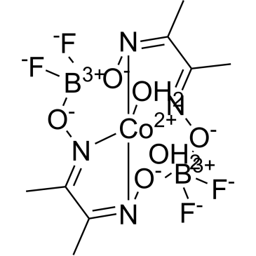 (OC-6-12)-Diaqua[bis[μ-[[2,3-butanedione di(oximato-κO)](2-)]]tetrafluorodiborato(2-)-κN,κN′,κN′′,κN′′′]cobalt|CS-1639344