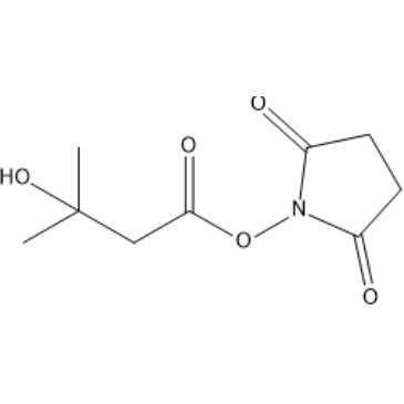 2,5-Dioxopyrrolidin-1-yl 3-hydroxy-3-methylbutanoate|CS-1639402