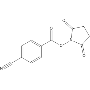 2,5-Dioxopyrrolidin-1-yl 4-cyanobenzoate|CS-1639429