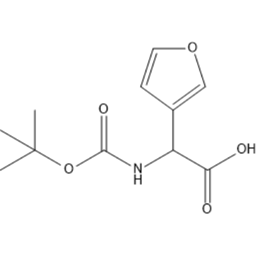 2-((tert-Butoxycarbonyl)amino)-2-(furan-3-yl)acetic acid|CS-1639449