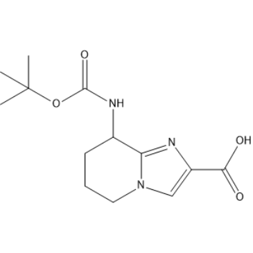 8-((tert-Butoxycarbonyl)amino)-5,6,7,8-tetrahydroimidazo[1,2-a]pyridine-2-carboxylic acid|CS-1639451