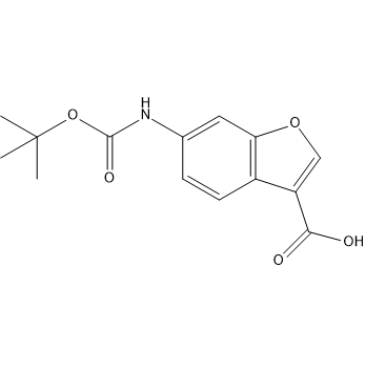 6-((tert-Butoxycarbonyl)amino)benzofuran-3-carboxylic acid|CS-1639452