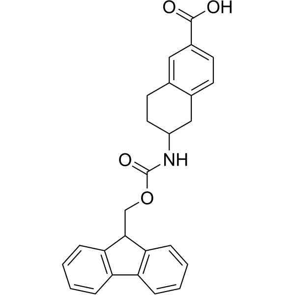 6-((((9H-Fluoren-9-yl)methoxy)carbonyl)amino)-5,6,7,8-tetrahydronaphthalene-2-carboxylic acid|CS-1639458