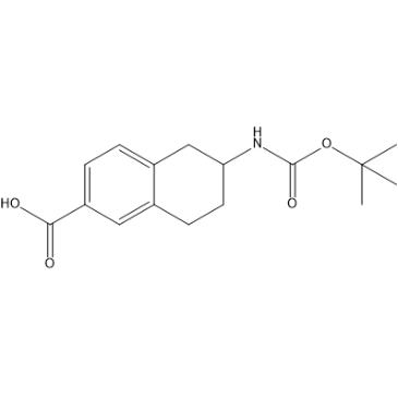 6-((tert-Butoxycarbonyl)amino)-5,6,7,8-tetrahydronaphthalene-2-carboxylic acid|CS-1639459