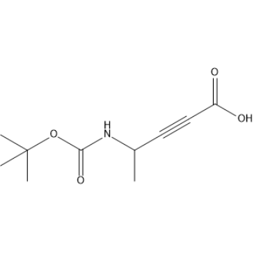 4-((tert-Butoxycarbonyl)amino)pent-2-ynoic acid|CS-1639467