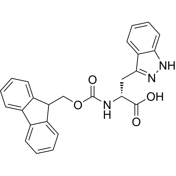 (R)-2-((((9H-Fluoren-9-yl)methoxy)carbonyl)amino)-3-(1H-indazol-3-yl)propanoic acid|CS-1639472