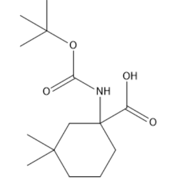 1-((tert-Butoxycarbonyl)amino)-3,3-dimethylcyclohexane-1-carboxylic acid|CS-1639477