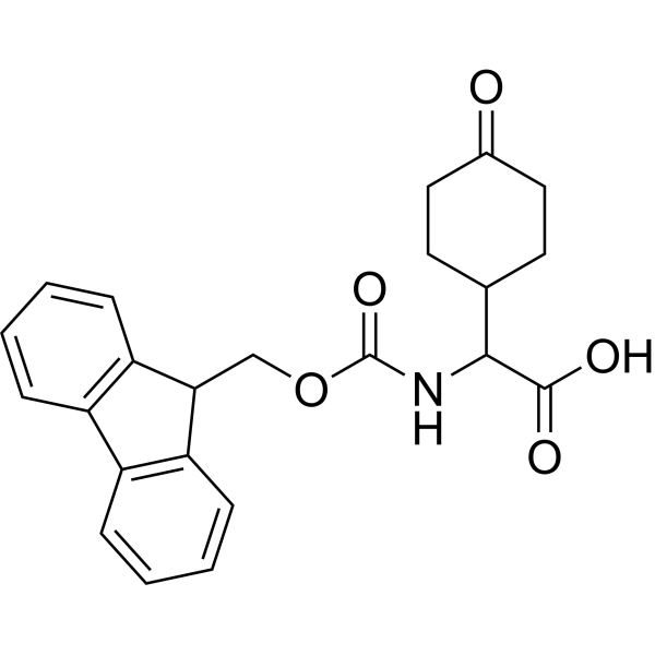 2-((((9H-Fluoren-9-yl)methoxy)carbonyl)amino)-2-(4-oxocyclohexyl)acetic acid|CS-1639486