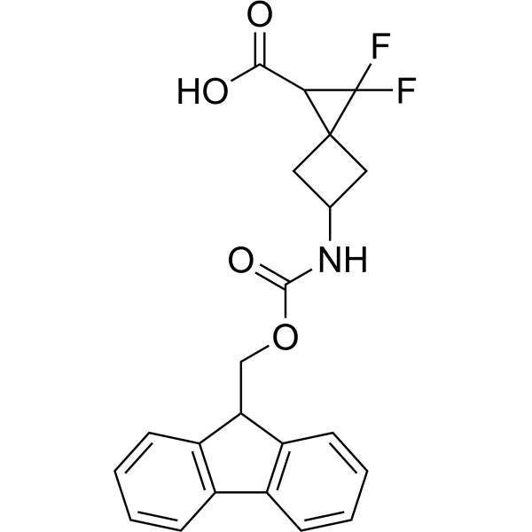 5-((((9H-Fluoren-9-yl)methoxy)carbonyl)amino)-2,2-difluorospiro[2.3]hexane-1-carboxylic acid|CS-1639499