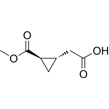 2-((1S,2R)-2-(Methoxycarbonyl)cyclopropyl)acetic acid|CS-1639582