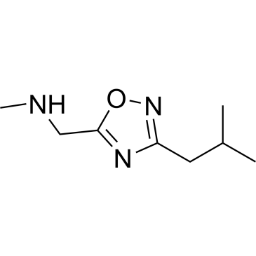 1-(3-Isobutyl-1,2,4-oxadiazol-5-yl)-N-methylmethanamine|CS-1639587