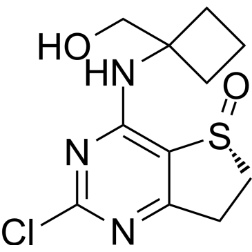 (R)-2-Chloro-4-((1-(hydroxymethyl)cyclobutyl)amino)-6,7-dihydrothieno[3,2-d]pyrimidine 5-oxide|CS-1639592