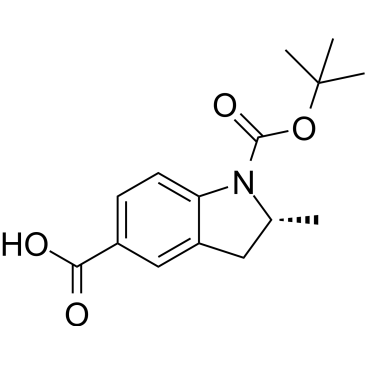 (R)-1-(tert-Butoxycarbonyl)-2-methylindoline-5-carboxylic acid|CS-1639671