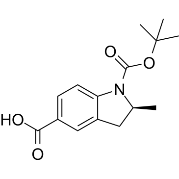 (S)-1-(tert-Butoxycarbonyl)-2-methylindoline-5-carboxylic acid|CS-1639672