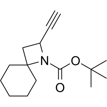 tert-Butyl 2-ethynyl-1-azaspiro[3.5]nonane-1-carboxylate|CS-1639676