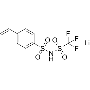 N-((Trifluoromethyl)sulfonyl)-4-vinylbenzenesulfonamide lithium|CS-1639704