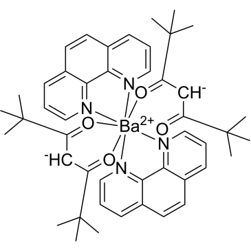 (DD-8-11221′1′2′2′)-Bis(1,10-phenanthroline-κN1,κN10)bis(2,2,6,6-tetramethyl-3,5-heptanedionato-κO3,κO5)barium|CS-1639712
