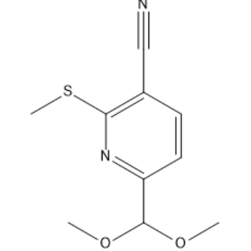 6-(Dimethoxymethyl)-2-(methylthio)nicotinonitrile|CS-1639717
