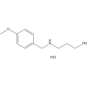 3-((4-Methoxybenzyl)amino)propan-1-ol hydrochloride|CS-1639725