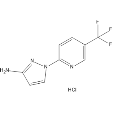 1-(5-(Trifluoromethyl)pyridin-2-yl)-1H-pyrazol-3-amine hydrochloride|CS-1639761