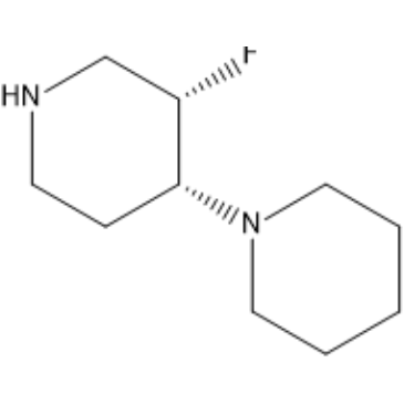 rel-(3'S,4'R)-3'-Fluoro-1,4'-bipiperidine|CS-1639788