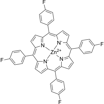 (SP-4-1)-[5,10,15,20-Tetrakis(4-fluorophenyl)-21H,23H-porphinato(2-)-κN21,κN22,κN23,κN24]zinc|CS-1639819