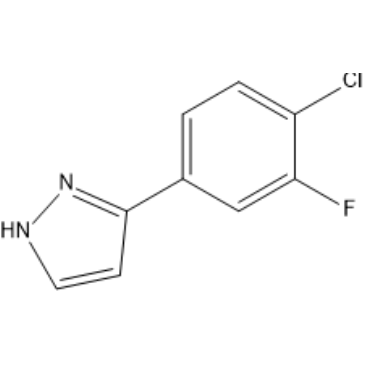 3-(4-Chloro-3-fluorophenyl)-1H-pyrazole|CS-1639923