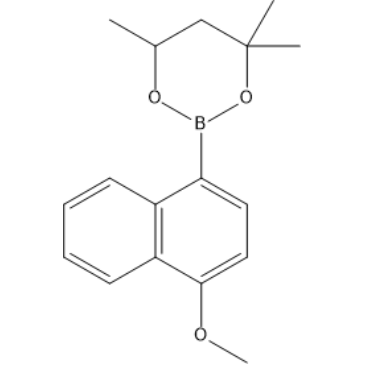 2-(4-Methoxynaphthalen-1-yl)-4,4,6-trimethyl-1,3,2-dioxaborinane|CS-1639964