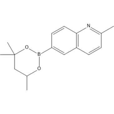 2-Methyl-6-(4,4,6-trimethyl-1,3,2-dioxaborinan-2-yl)quinoline|CS-1639981