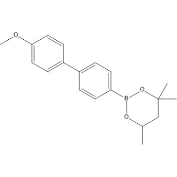 2-(4'-Methoxy-[1,1'-biphenyl]-4-yl)-4,4,6-trimethyl-1,3,2-dioxaborinane|CS-1639985